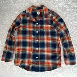 Boys’ GAP Plaid Flannel Shirt